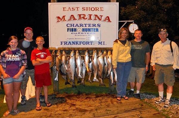 Fish Hunter Charters, Frankfort, MI