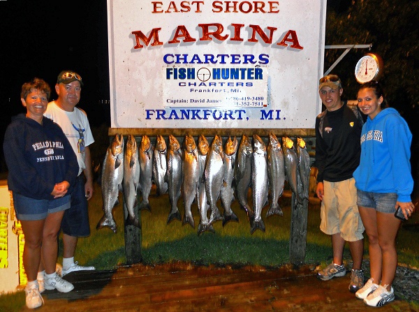 Fish Hunter Charters, Frankfort, MI